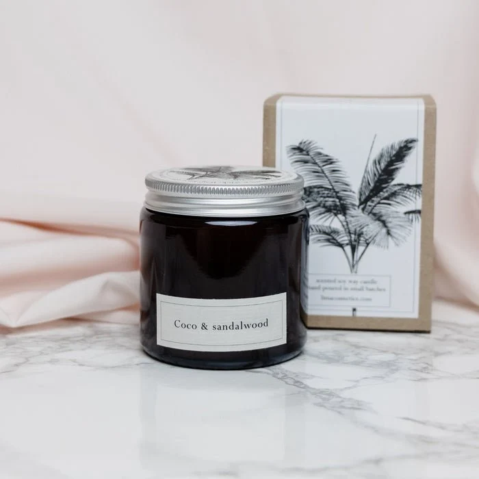 Coco & Sandalwood Sojawachskerze 120 ml