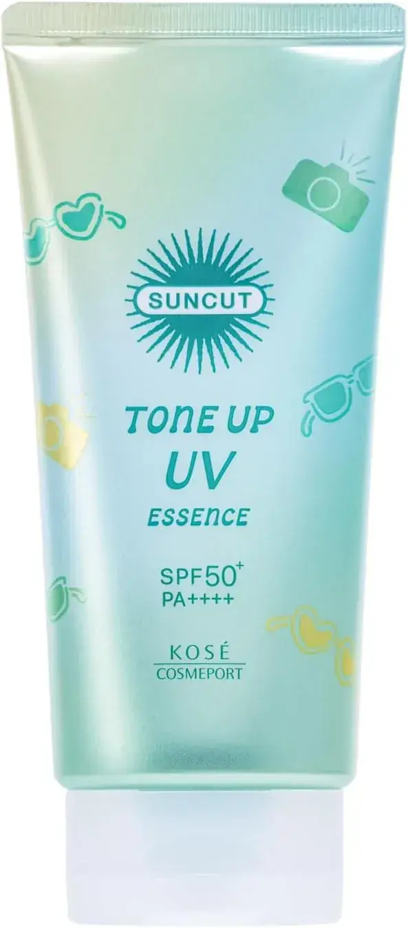 Suncut KOSE Tone Up UV Essence SPF50 PA++++ Sun Protector 96g