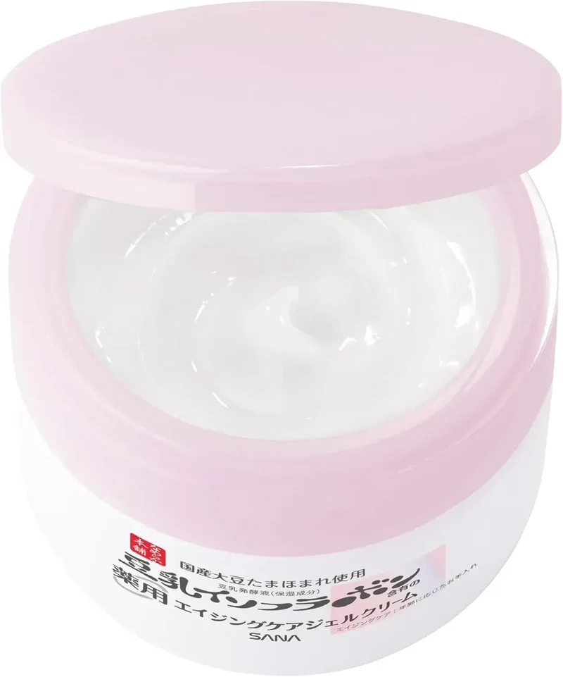 Namerakahonpo Medicinal Wrinkle Gel Cream Soy Milk Isoflavone Gel 100g