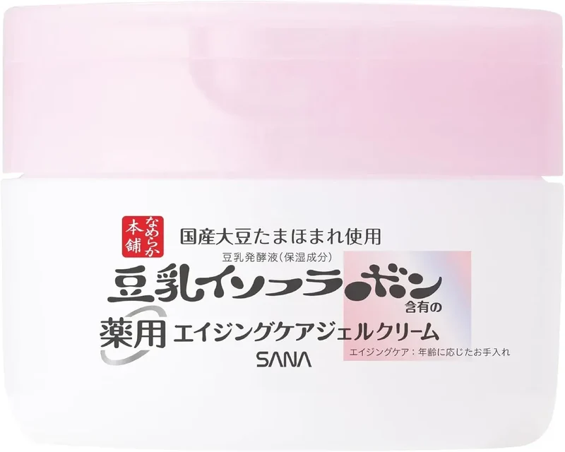 Namerakahonpo Medicinal Wrinkle Gel Cream Soy Milk Isoflavone Gel 100g