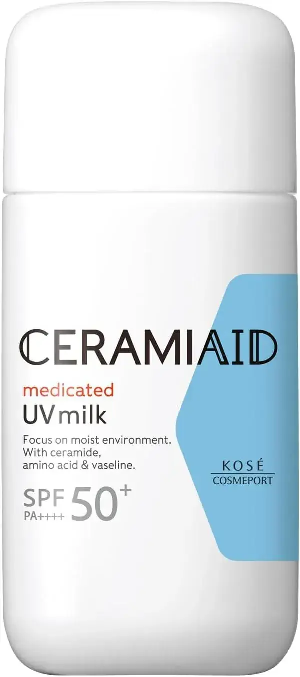 Kose Ceramide UV Milk Sunscreen 2.1oz Water-Resistant for Kids