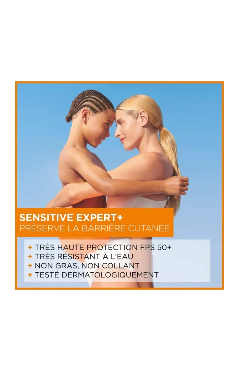 Brume solaire SPF 50+ - Sensitive Expert + - Peaux sensibles - 150 ml
