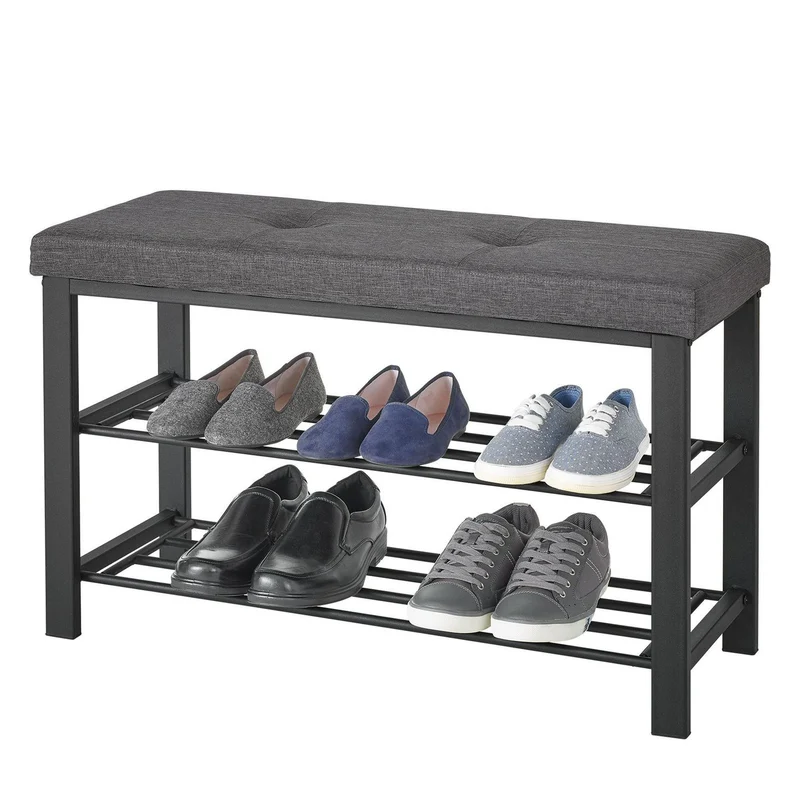 NEATFREAK - Banc de Rangement Coussiné pour Chaussures