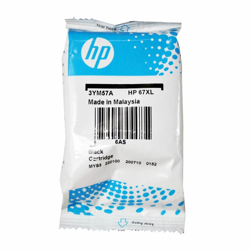 HP - Ensemble de 2 Cartouches d'Encre Noir et Tri-Colore 67XL