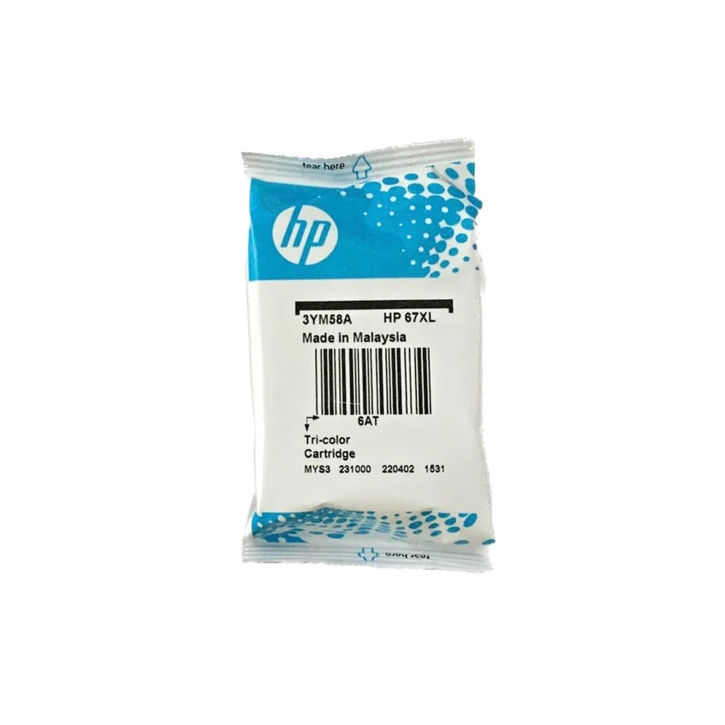HP - Ensemble de 2 Cartouches d'Encre Noir et Tri-Colore 67XL