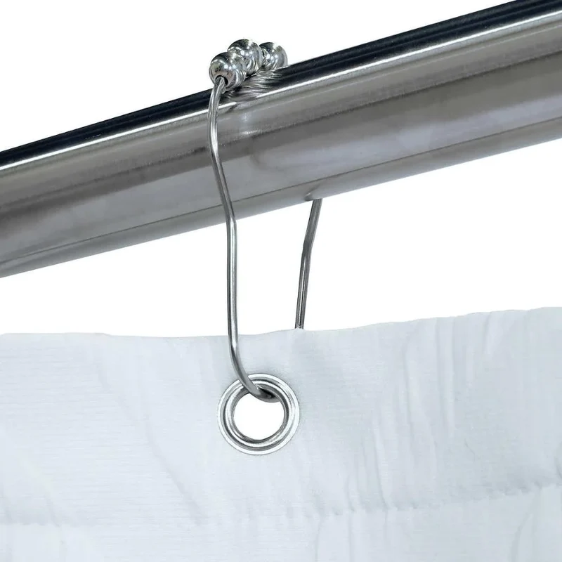 COUTURE BY COMMONWEALTH - Ensemble de Rideau de Douche Collection Spa