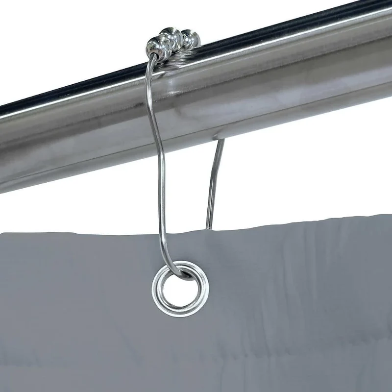 COUTURE BY COMMONWEALTH - Ensemble de Rideau de Douche Collection Spa