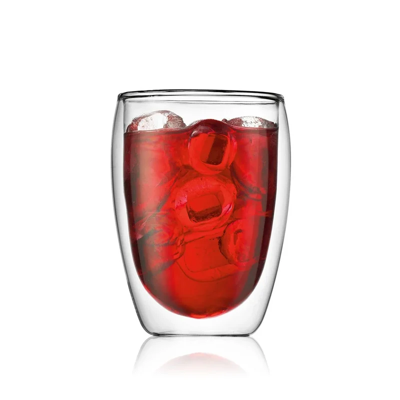 BODUM - 8 Verres Thermo à Double Paroi Pavina