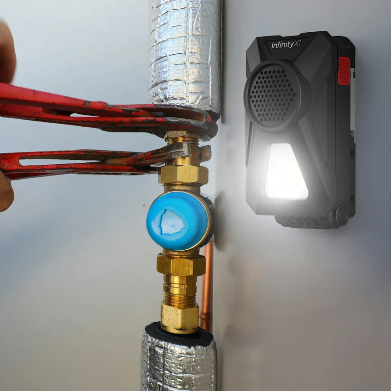 INFINITY X1 - Paquet de 2 Lampes de Travail avec Haut-parleurs