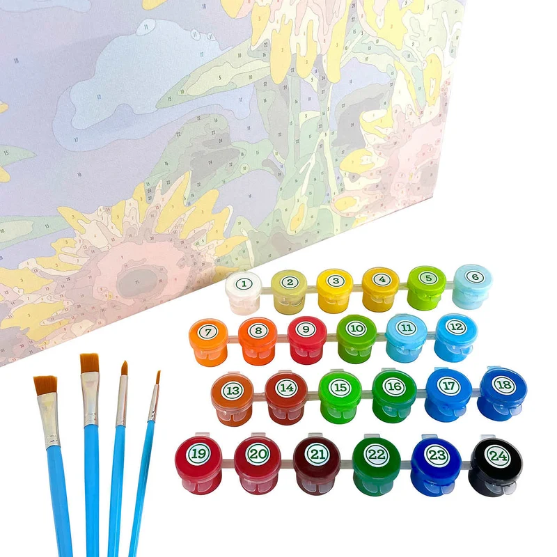 ARTSKILLS - Ensemble de 2 Peintures par Numéro