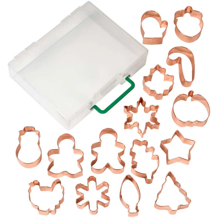 WILTON - Ensemble d'Emporte-Pièces pour Biscuits en Cuivre