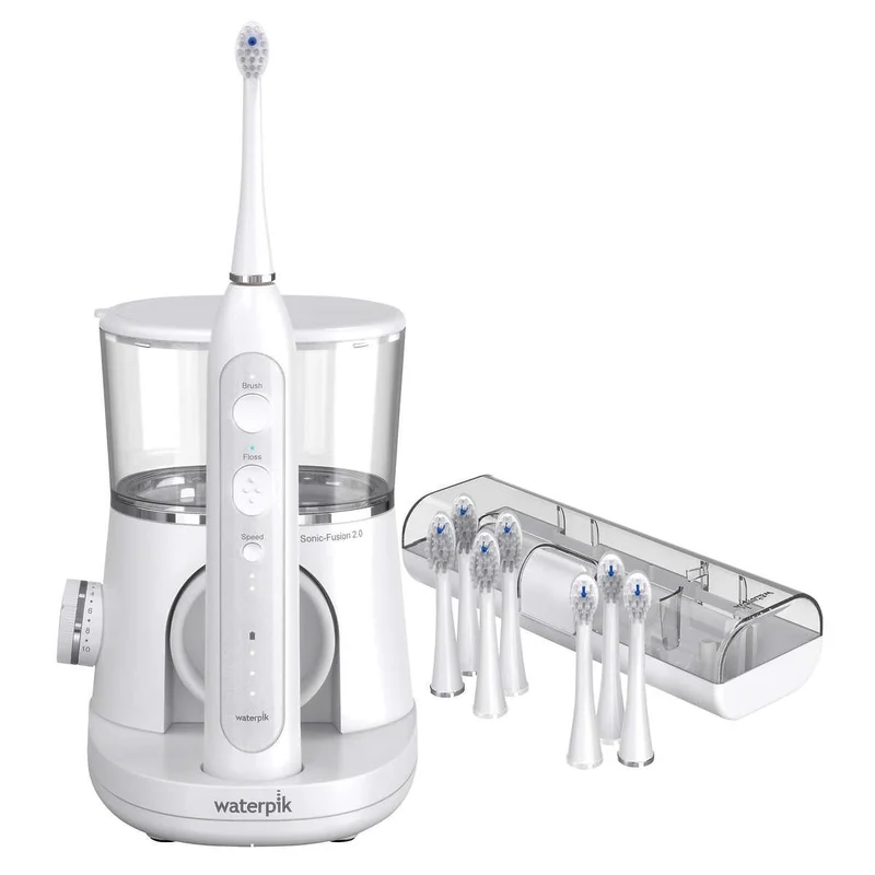 WATERPIK - Brosse à Dents à Hydropulsion Électrique Rechargeable Sonic-Fusion 2.0 *Boite Ouverte*