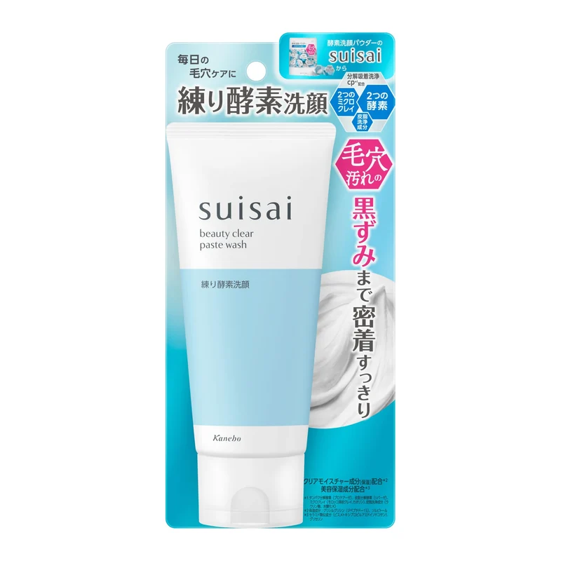 Suisai Beauty Clear Paste Wash Effective Cleansing for Radiant Skin