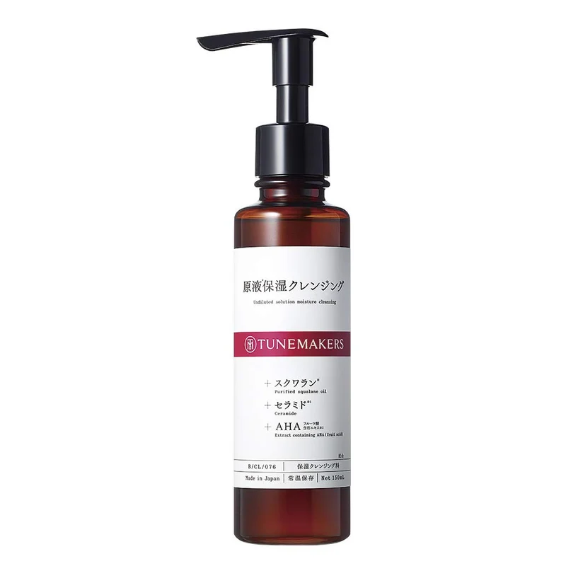Tunemakers 150Ml Ceramide AHA Squalane Makeup Remover for Eyelash Extensions