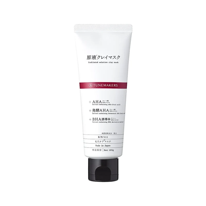 Tunemakers Clay Mask 100g with AHA BHA Cica Witch Hazel and Ceramide