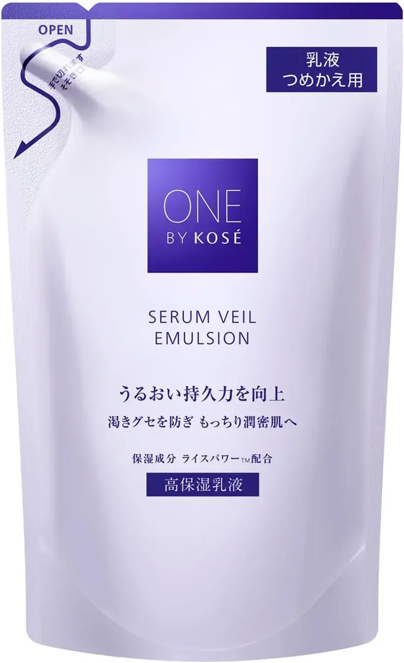 One by Kose Serum Veil Emulsion Moisturizer Rice Power No.07