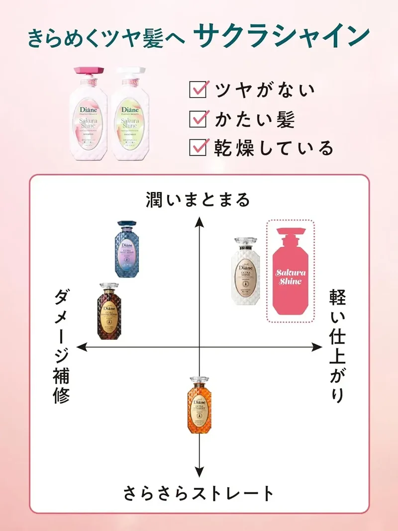 Diane Perfect Beauty French Cherry Shampoo & Treatment Set