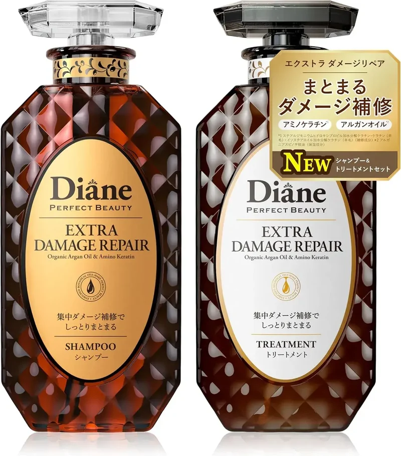 Diane Perfect Beauty French Cherry Shampoo & Treatment Set