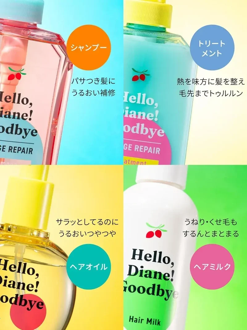 Diane Perfect Beauty Hair Milk Tea Musk No-Rinse - 4.06oz