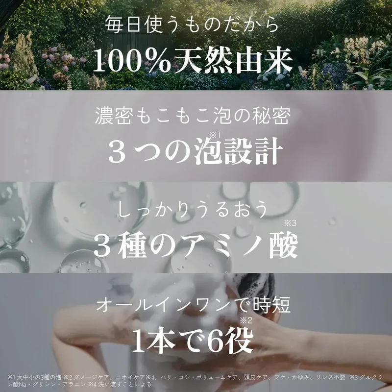 Haru Kurokami Scalp Treatment - 970g All-in-One Shampoo