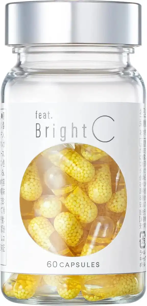 Feat Feet Bright C Capsules: Vitamin Supplement for Radiant Skin