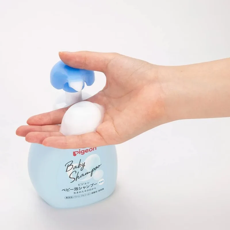 Pigeon Baby Gentle Foam Shampoo - Cleansing Hair Care 350ml