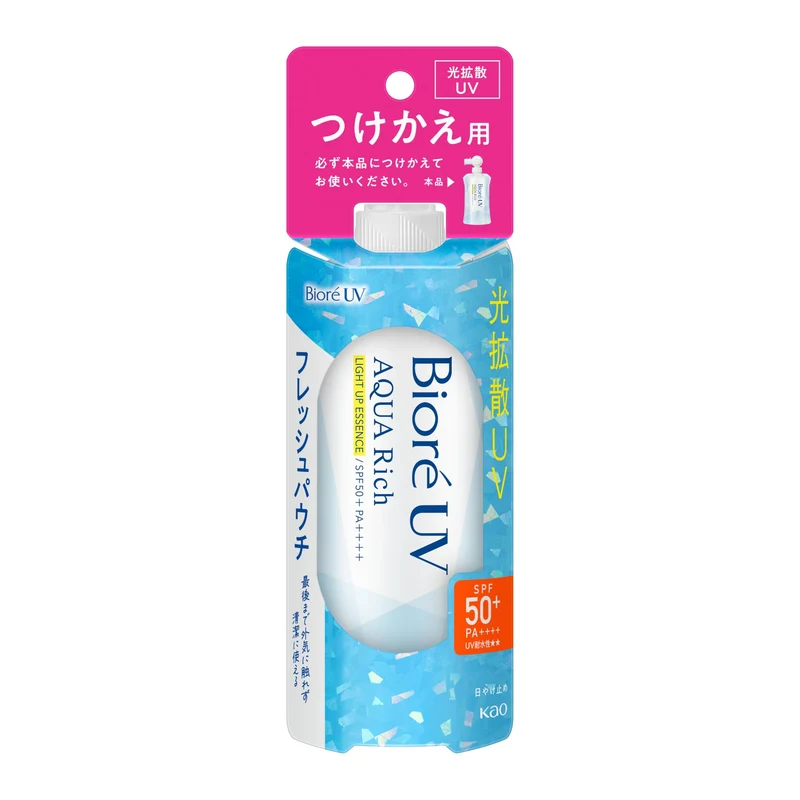 Biore UV Aqua Rich Light Up Essence 120G Refill Sunscreen SPF50