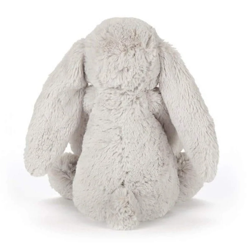 Jelly Cat Blossom Bunny Plush Toy Silver with Pink Flowers 18cm Import