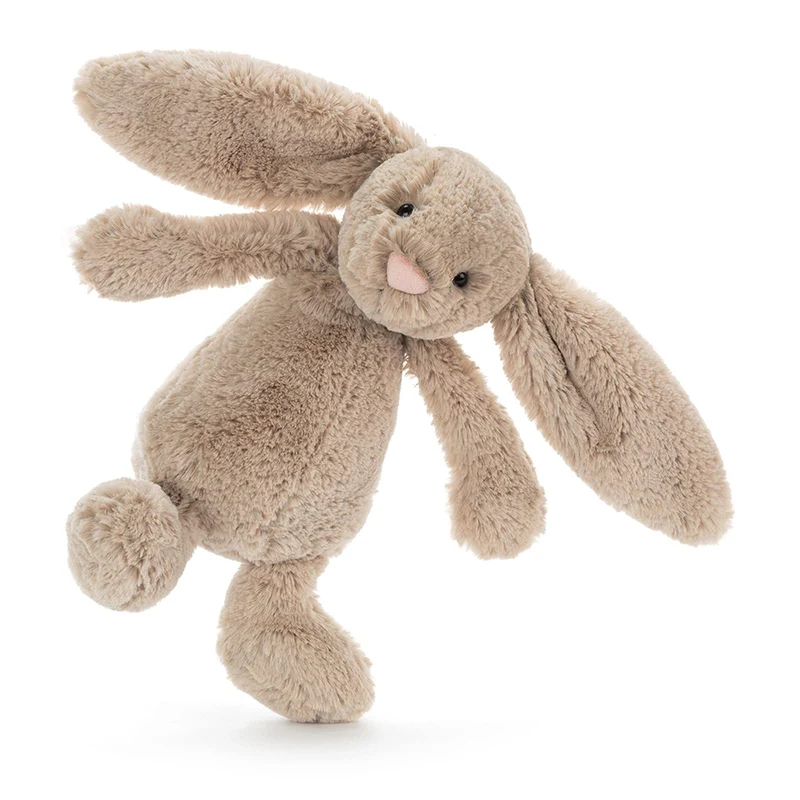 Jelly Cat Bashful Bunny Medium Beige Stuffed Rabbit Toy
