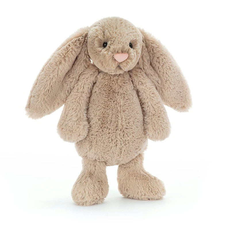 Jelly Cat Bashful Bunny Medium Beige Stuffed Rabbit Toy
