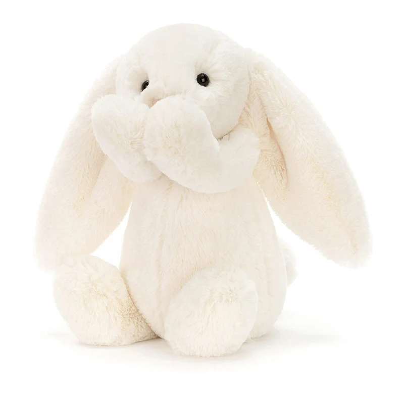 Jelly Cat Bashful Bunny Cream 20cm Medium Plush Rabbit Toy