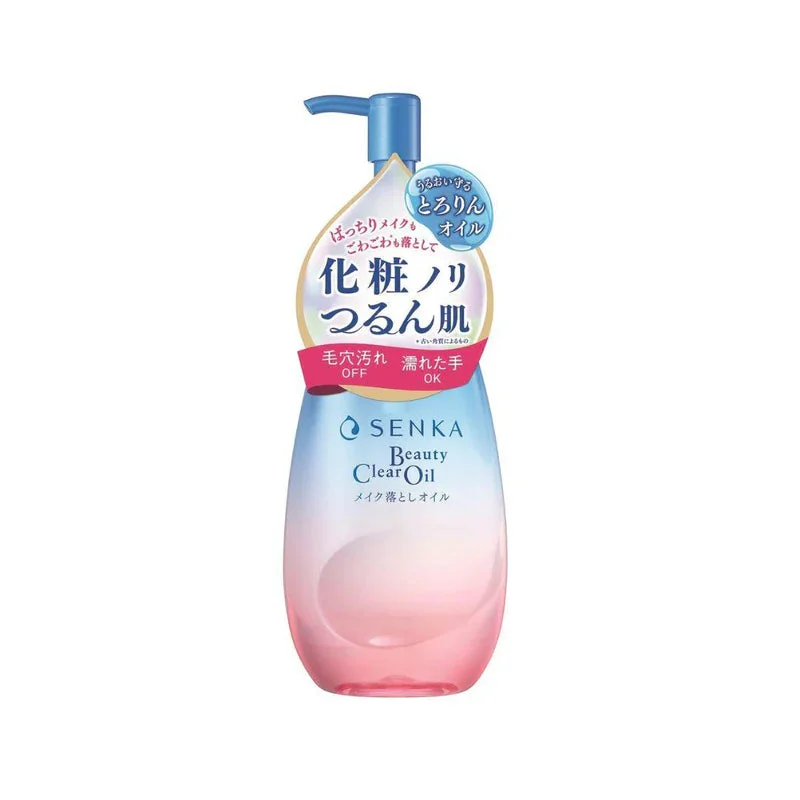 Specialty Senka Beauty Clear Oil 200Ml Makeup Remover for Eyelash Extensions