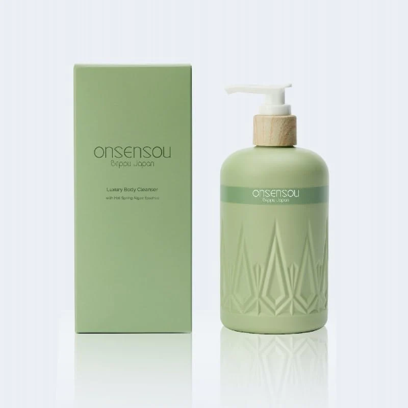 ONSENSOU Body Wash 300ml with Hot Spring Algae & White Clay Floral