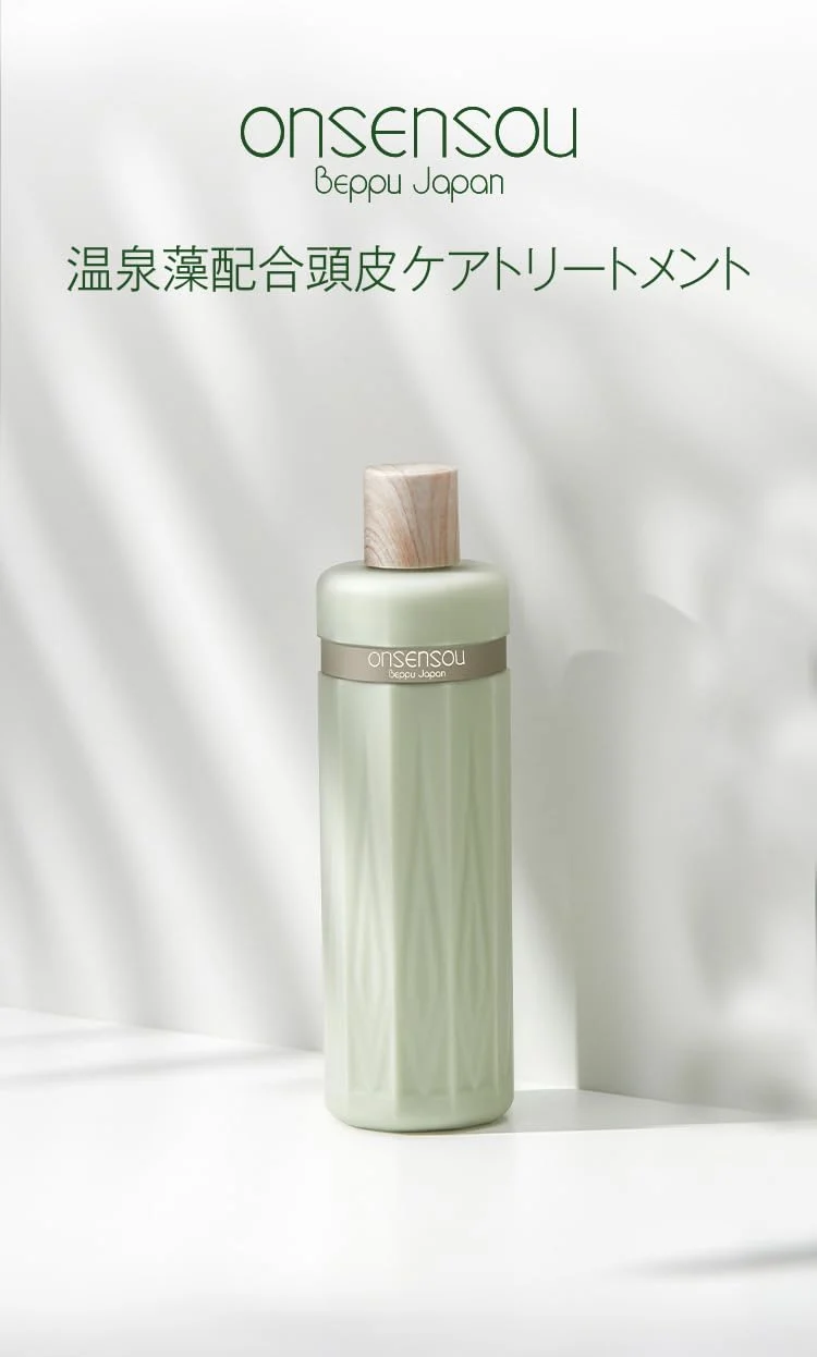 ONSENSOU Scalp Care Hair Treatment 300ml Non-Silicone Made in Japan