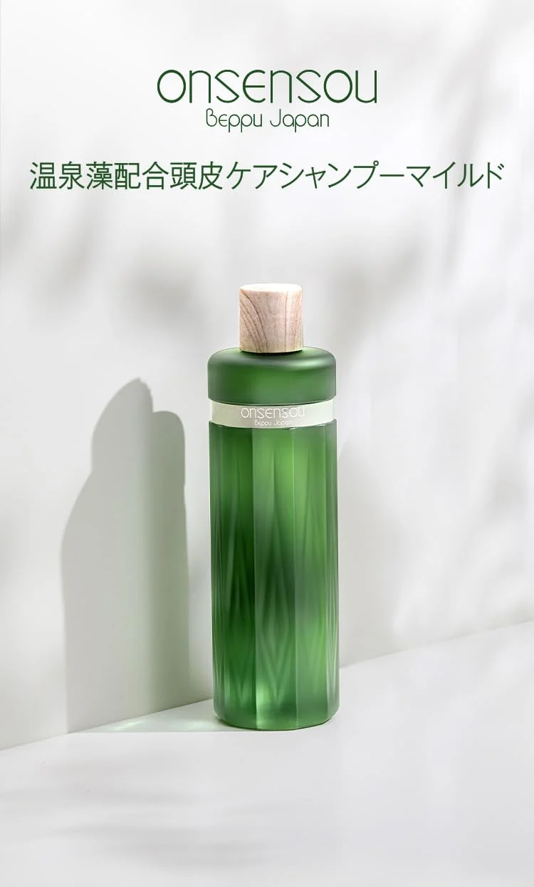 ONSENSOU Hot Spring Algae Scalp Care Shampoo 300ml Silicone-Free