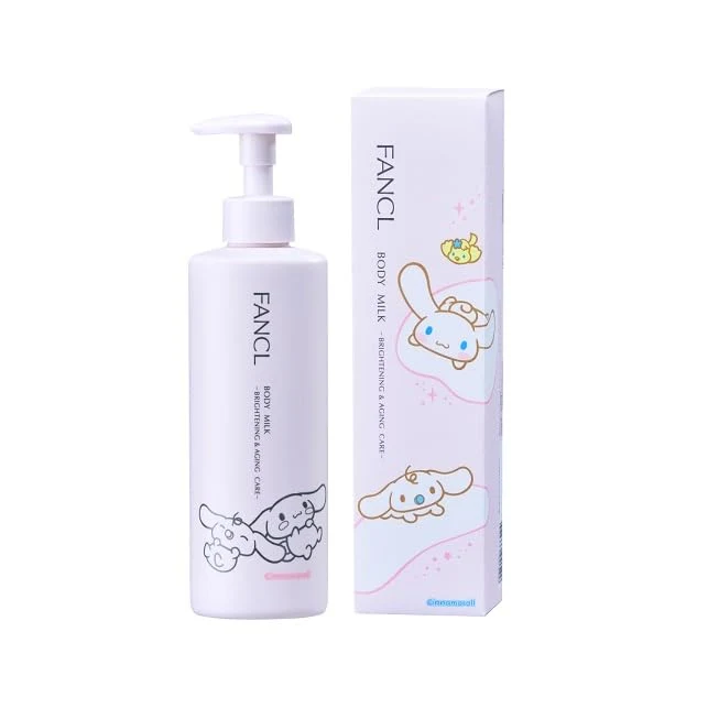 FANCL Body Milk 250g: Cinnamoroll Design Moisturizing & Brightening Care