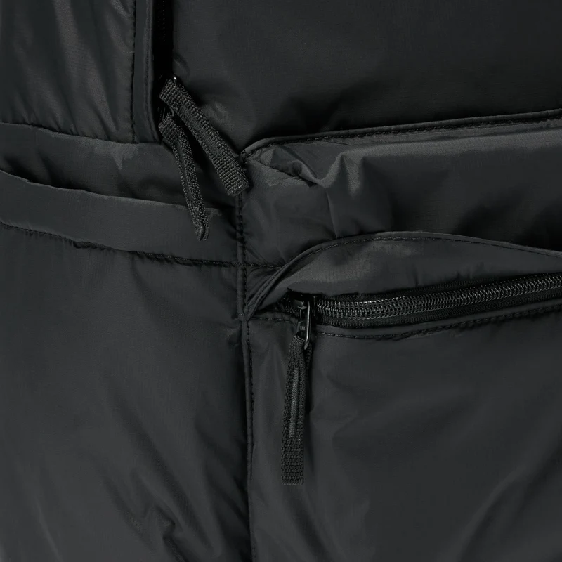 MUJI Water-Repellent Padded Backpack Shoulder-Relief Unisex Adult Black