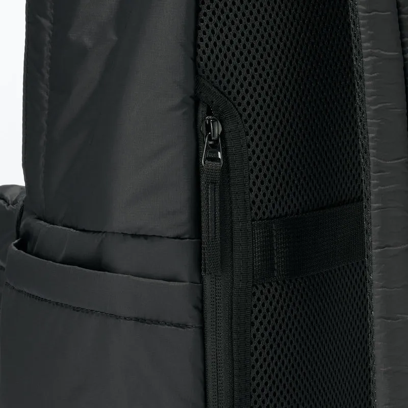 MUJI Water-Repellent Padded Backpack Shoulder-Relief Unisex Adult Black