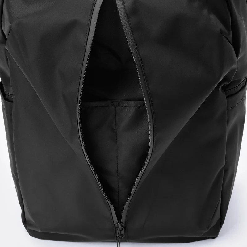 MUJI Water-Repellent Business Backpack Round Unisex Adult Black