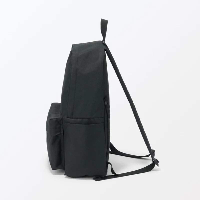 MUJI Water-Repellent Backpack Reduced Shoulder Strain Unisex Adult Black