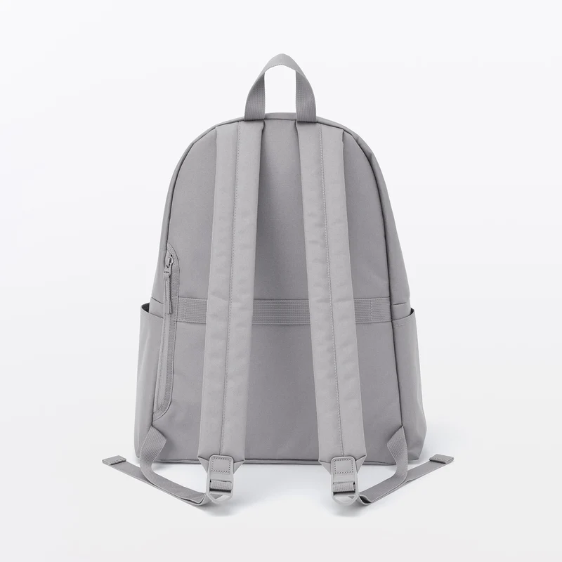 MUJI Water-Repellent Backpack Reduces Shoulder Strain Unisex Adult Gray