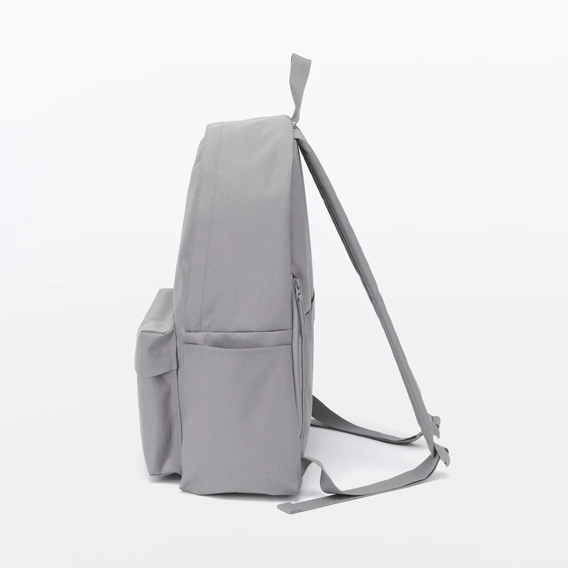MUJI Water-Repellent Backpack Reduces Shoulder Strain Unisex Adult Gray