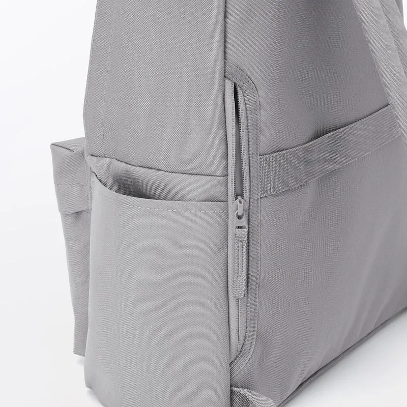 MUJI Water-Repellent Backpack Reduces Shoulder Strain Unisex Adult Gray