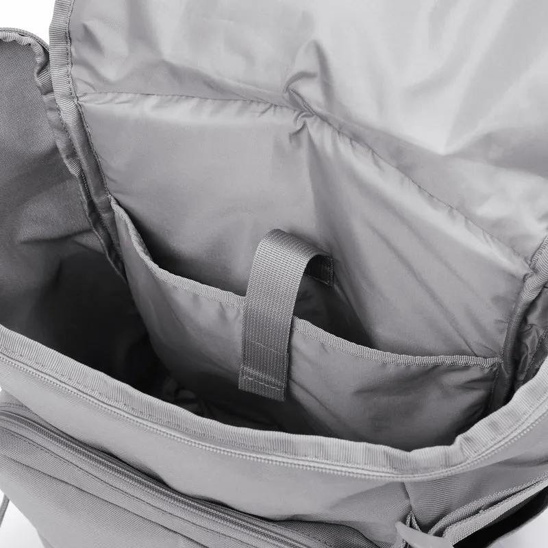 Muji Water-Repellent Top-Opening Backpack Unisex Adult Gray (EFE60A6S)