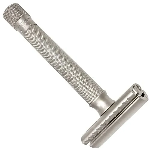 Rasoir de sûreté Var-Sc avec réglage variable - Satin chrome