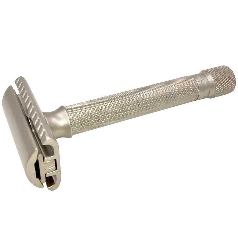 Rasoir de sûreté Var-Sc avec réglage variable - Satin chrome