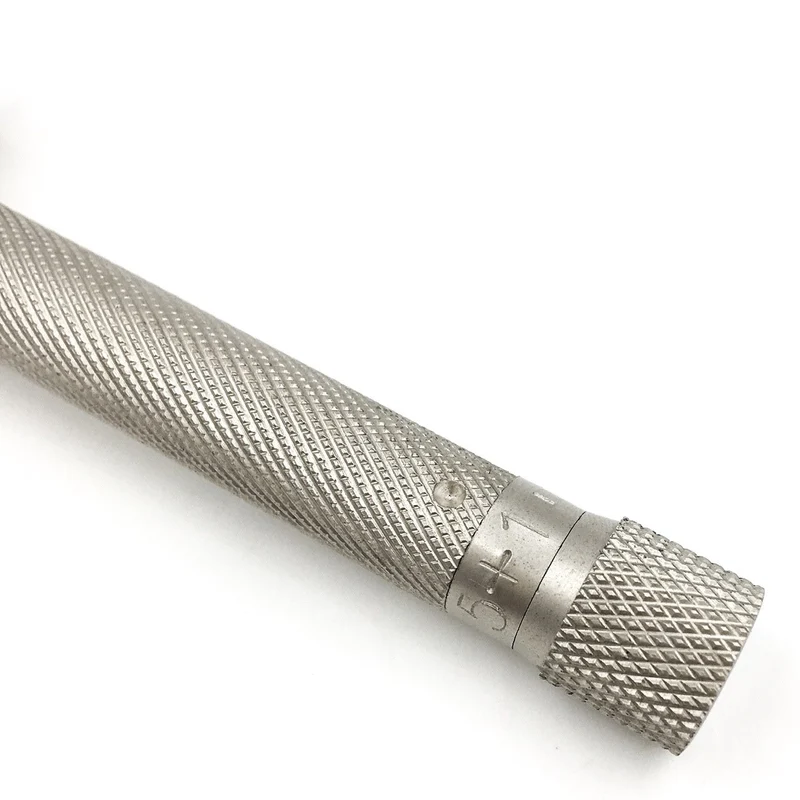Rasoir de sûreté Var-Sc avec réglage variable - Satin chrome