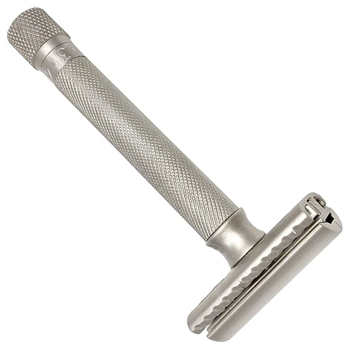 Rasoir de sûreté Var-Sc avec réglage variable - Satin chrome