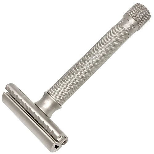 Rasoir de sûreté Var-Sc avec réglage variable - Satin chrome
