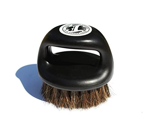 Brosse en poils de cheval "Soft Knuckle Horse Hair Brush" résistance douce